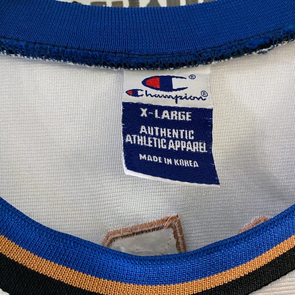 Champion Washington Wizards Michael Jordan vintage Authentic jersey (2001) RARE - Picture 6 of 16